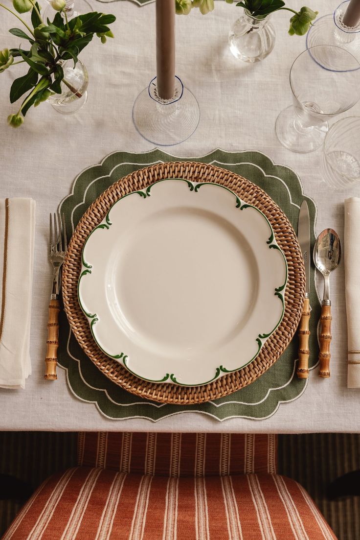 Ceramic tableware arranged for a shared meal
