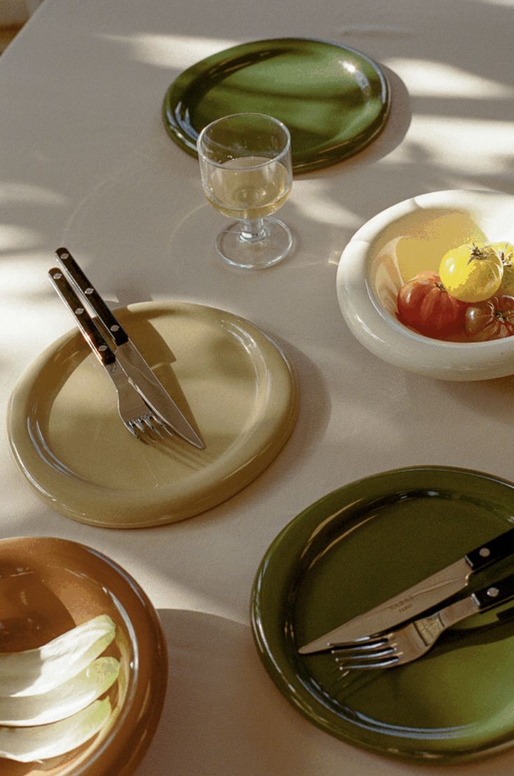 Thoughtfully selected ceramic tableware